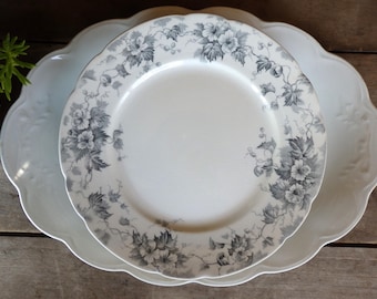 Vintage Johnson Brothers Stagecoach Plates & Bowls | Blue