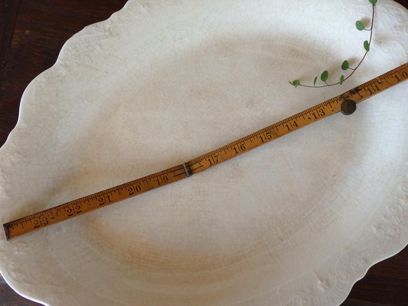 Stanley No. 27 Wooden Folding Ruler, Rustic 24 Inch Measuring Tool ...
