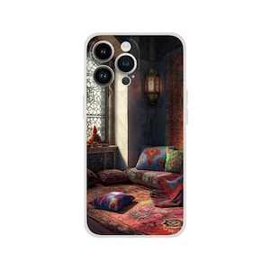 Traditional Persian Phone Case For Apple and Samsung iPhone 15, iPhone 14, iPhone 14 Pro, iPhone 13, iPhone 12, iPhone 11, Flexi case