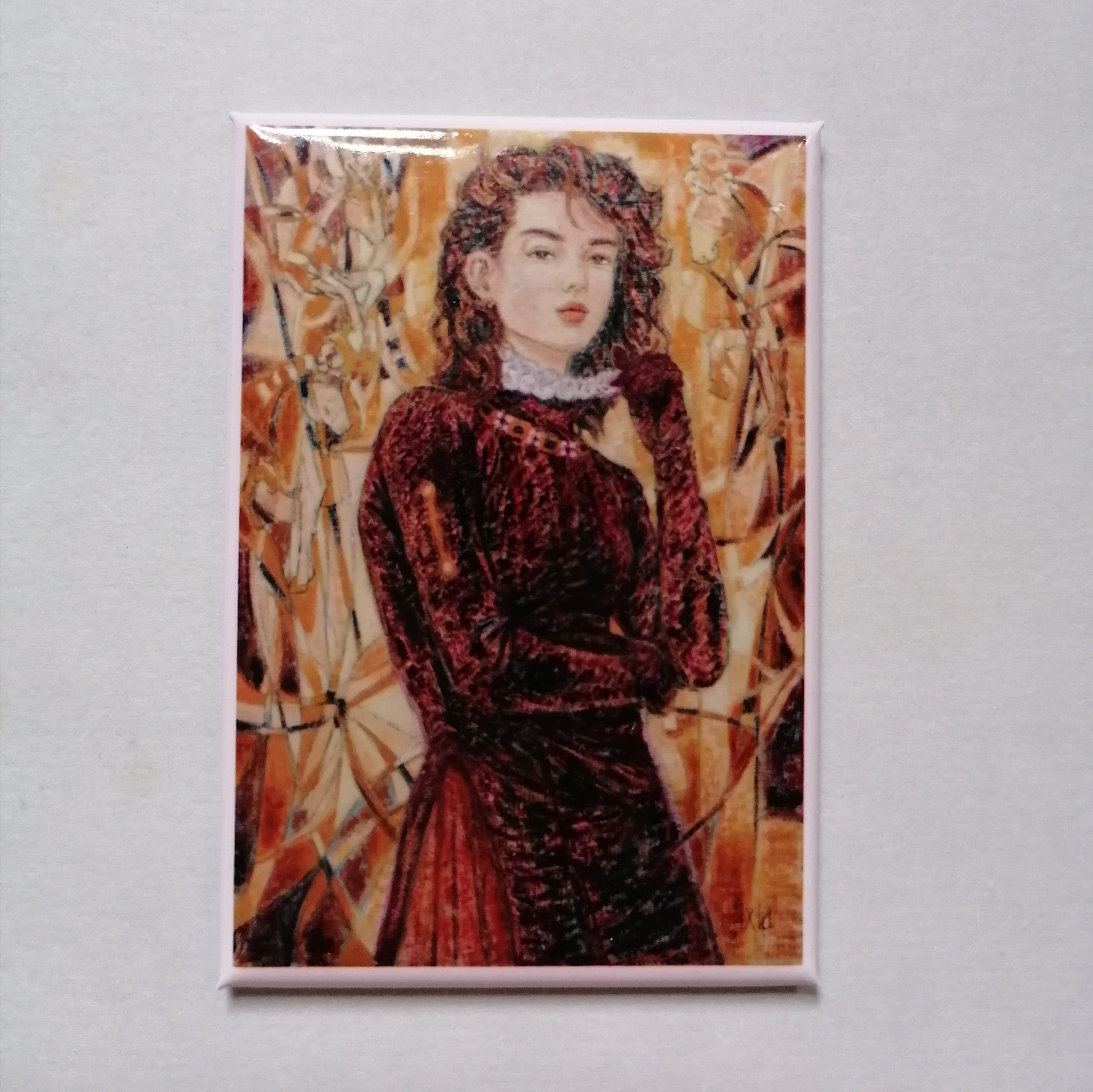 Magnet Luxe Illustré Marguerite