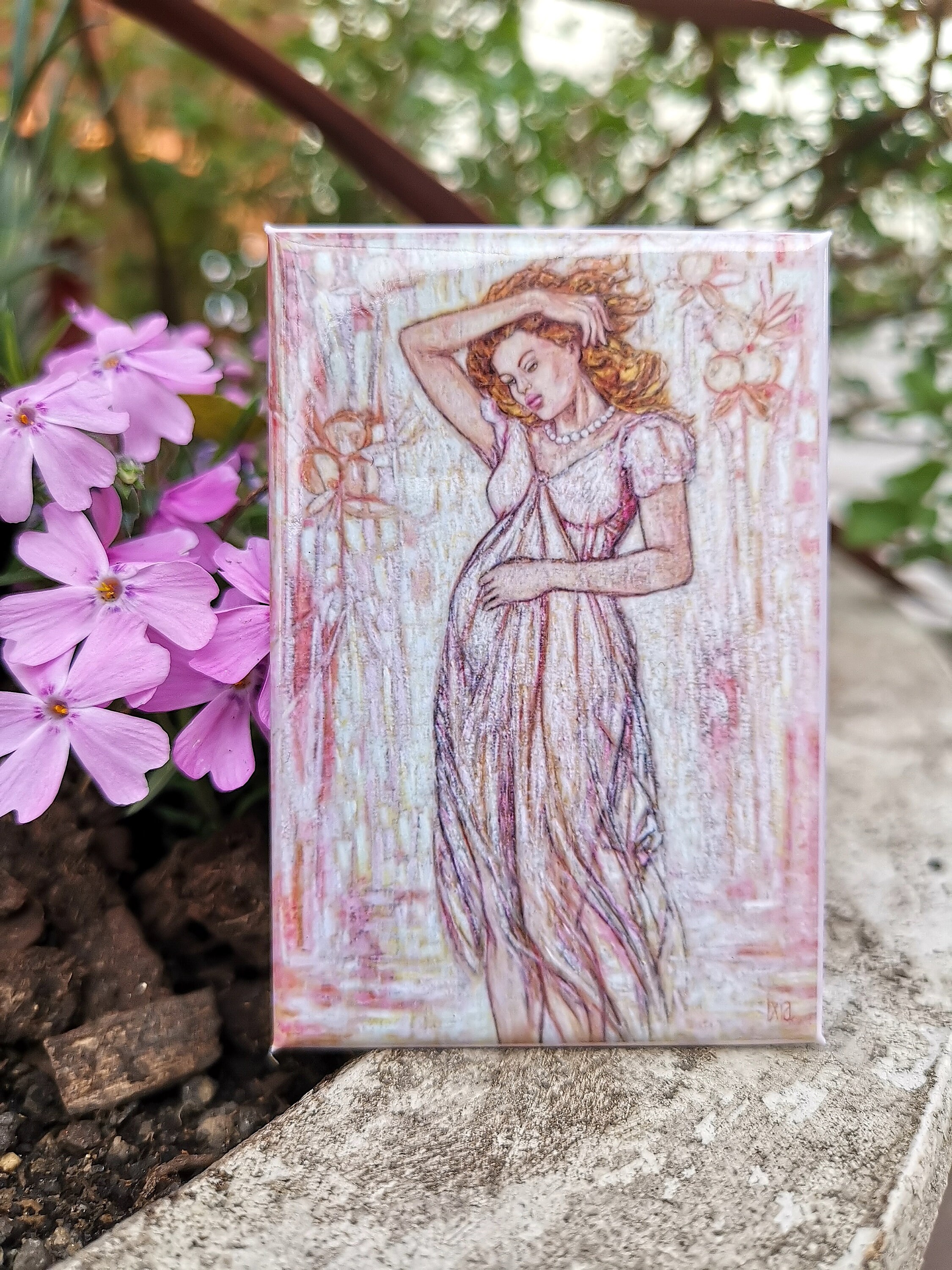 Magnet Luxe Illustré Les Dames à La Licorne Le Sixième Sens