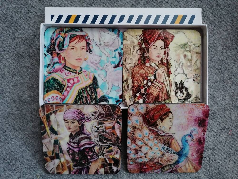 4 Sous-Verres Vietnam