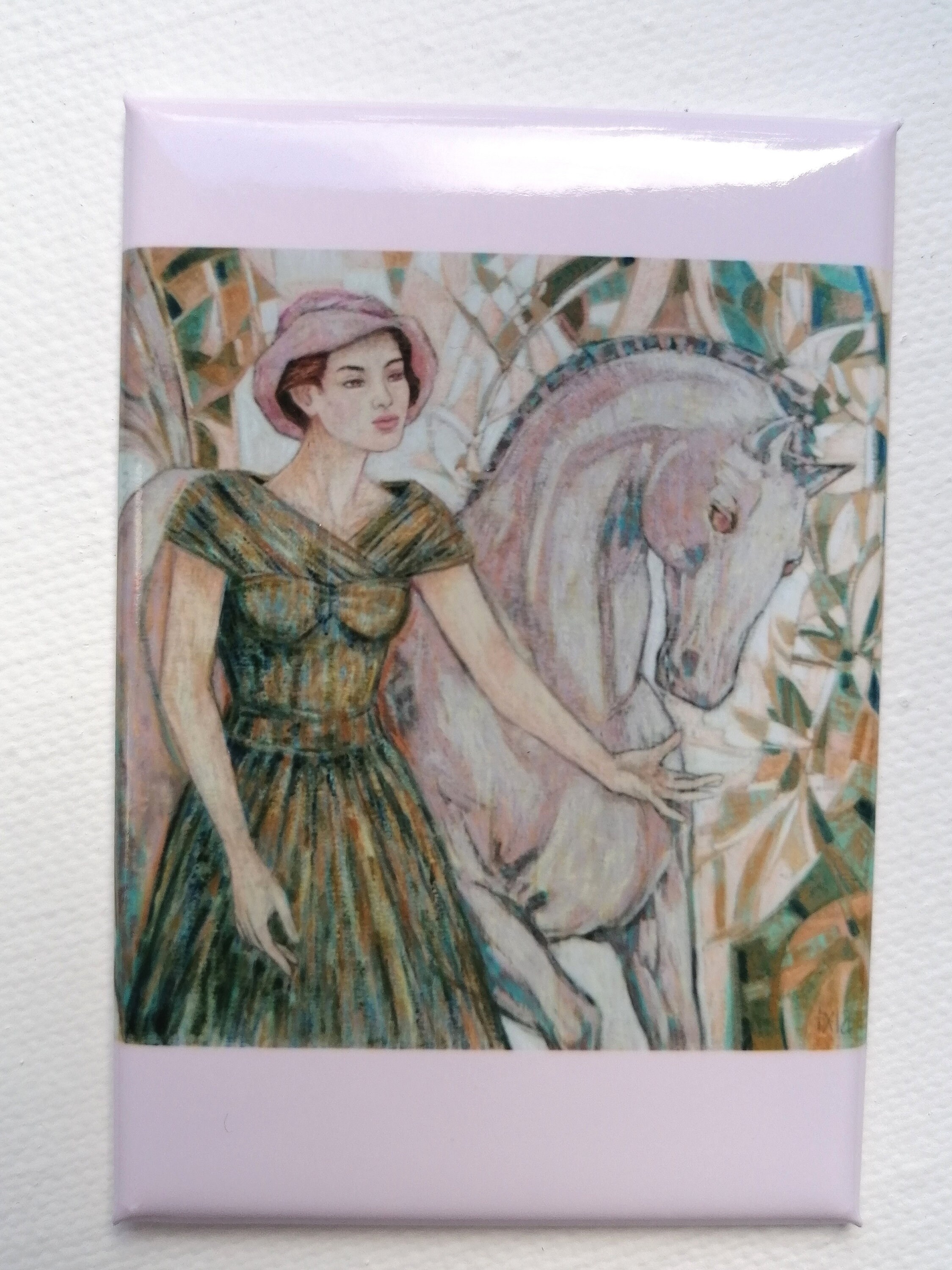 Magnet Luxe Illustré Angélina