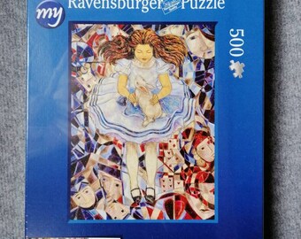 Real Ravensburger puzzle "Alice" 500 pieces