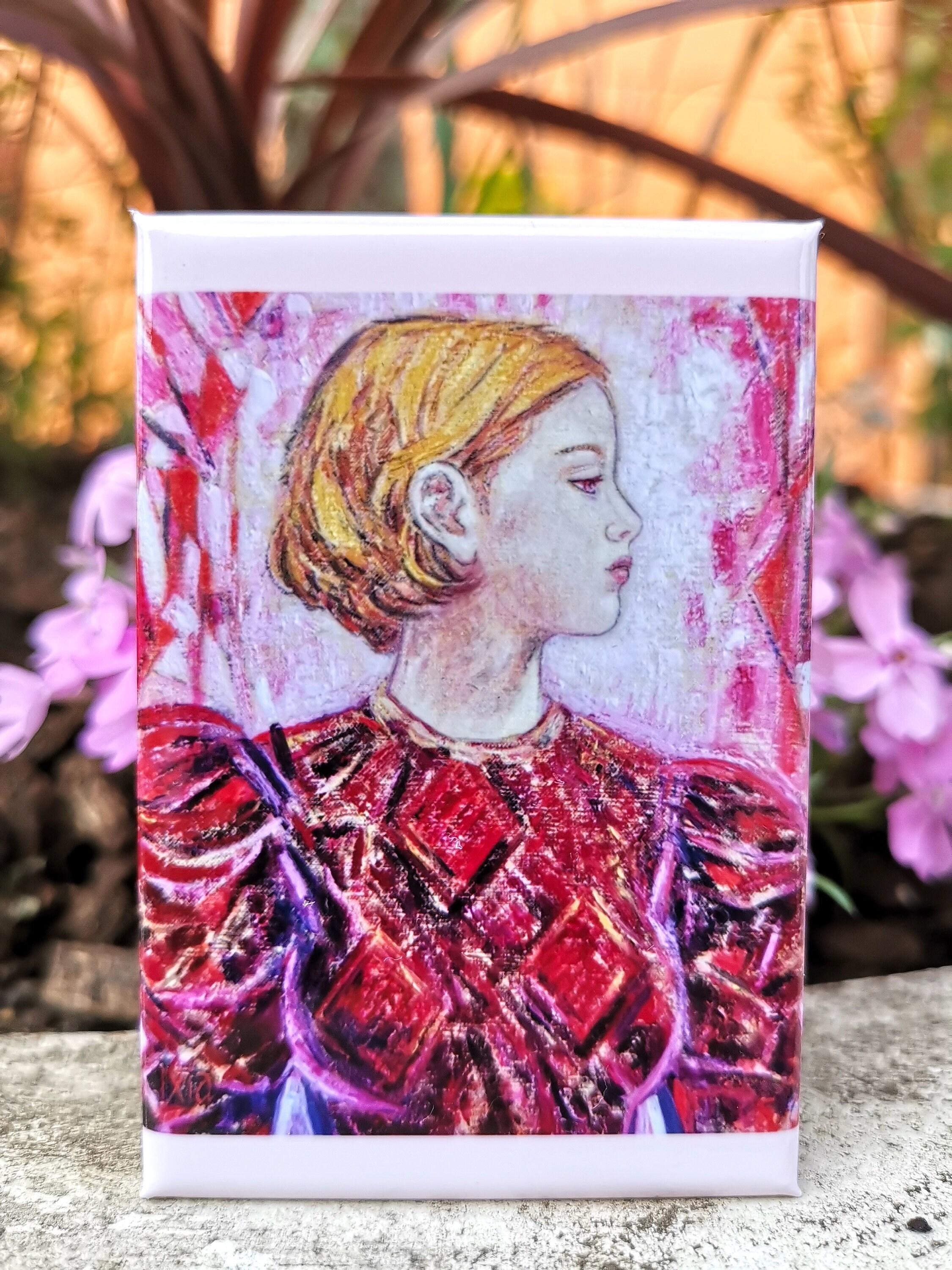 Magnet Luxe Illustré Rachel