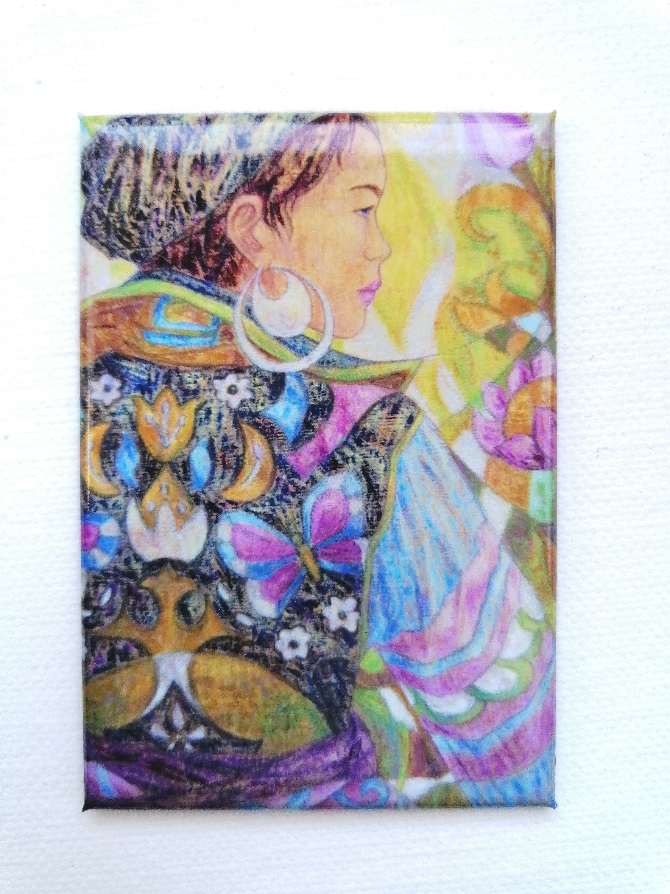 Magnet Luxe Illustré Après L'hiver