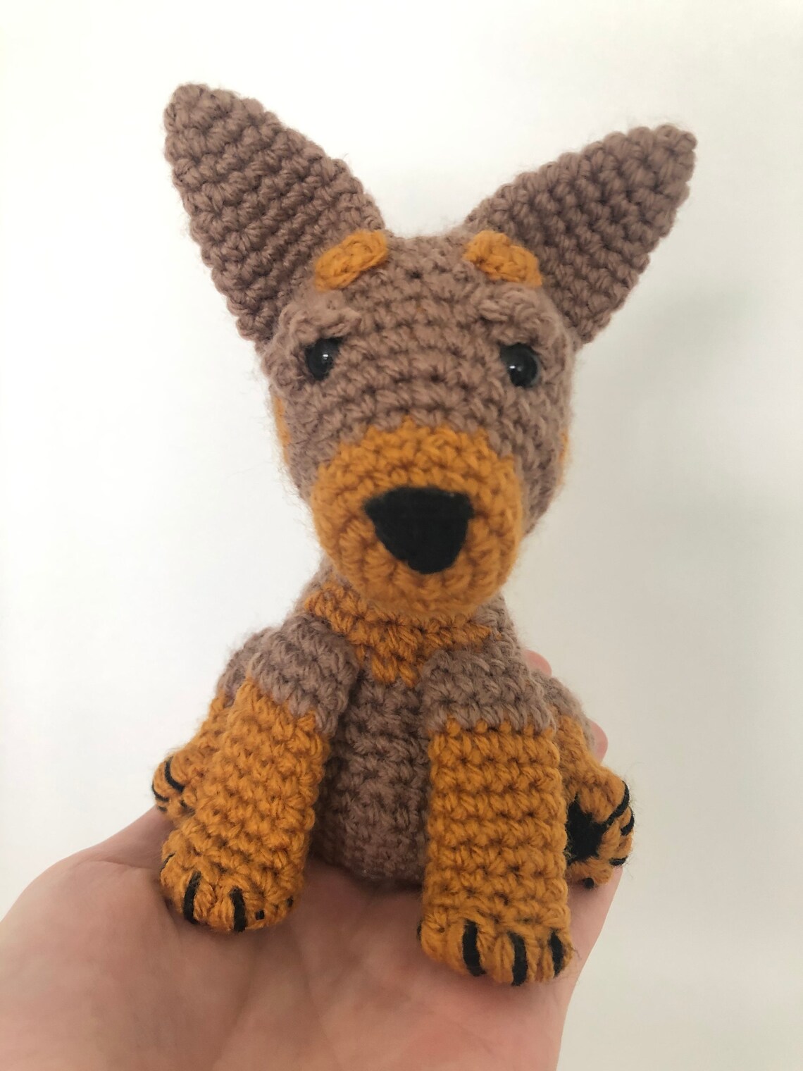 Crochet KELPIE Puppy Dog Personalised Kelpie Toy Custom Etsy Australia