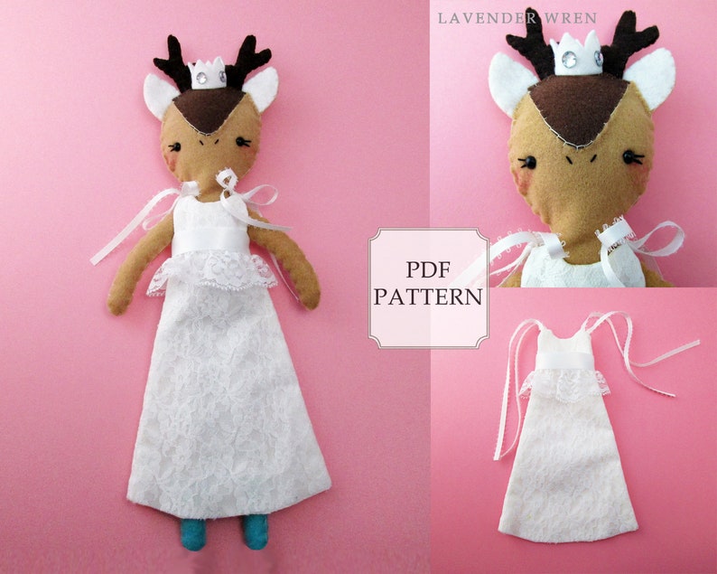 deer plush pattern