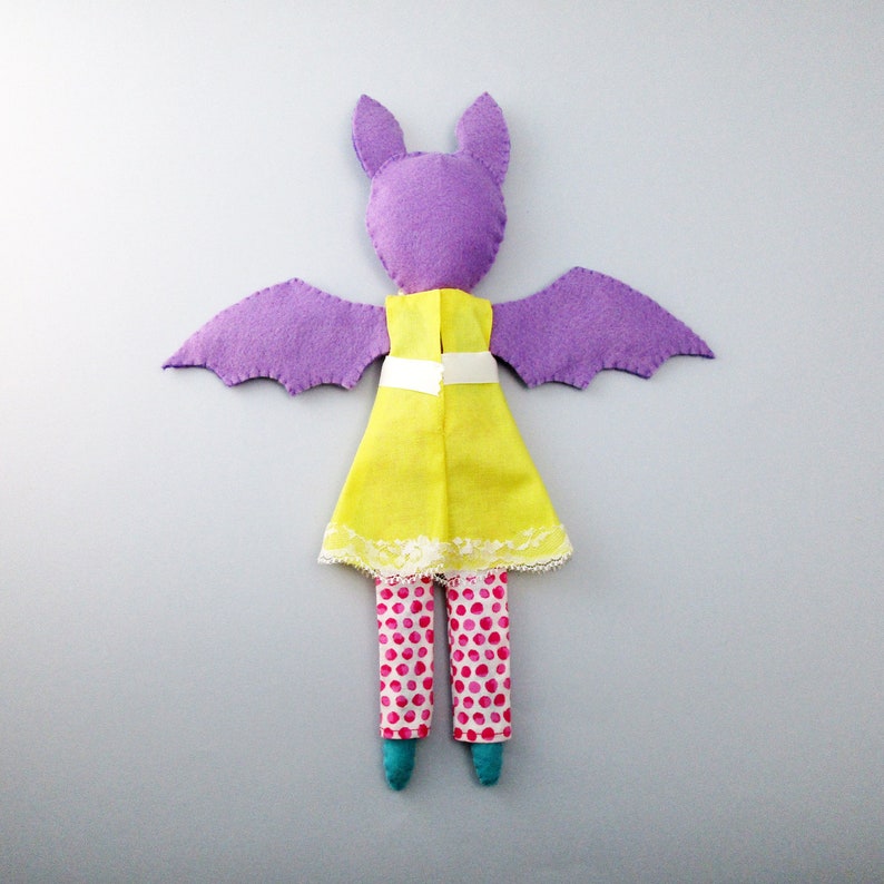 bat decor baby bat sewing doll pattern bat plush pattern cute pattern bat doll bat digital bat toy sewing pattern bat bat plush pdf