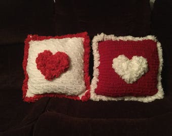 Hearts of Lace Throw Pillows