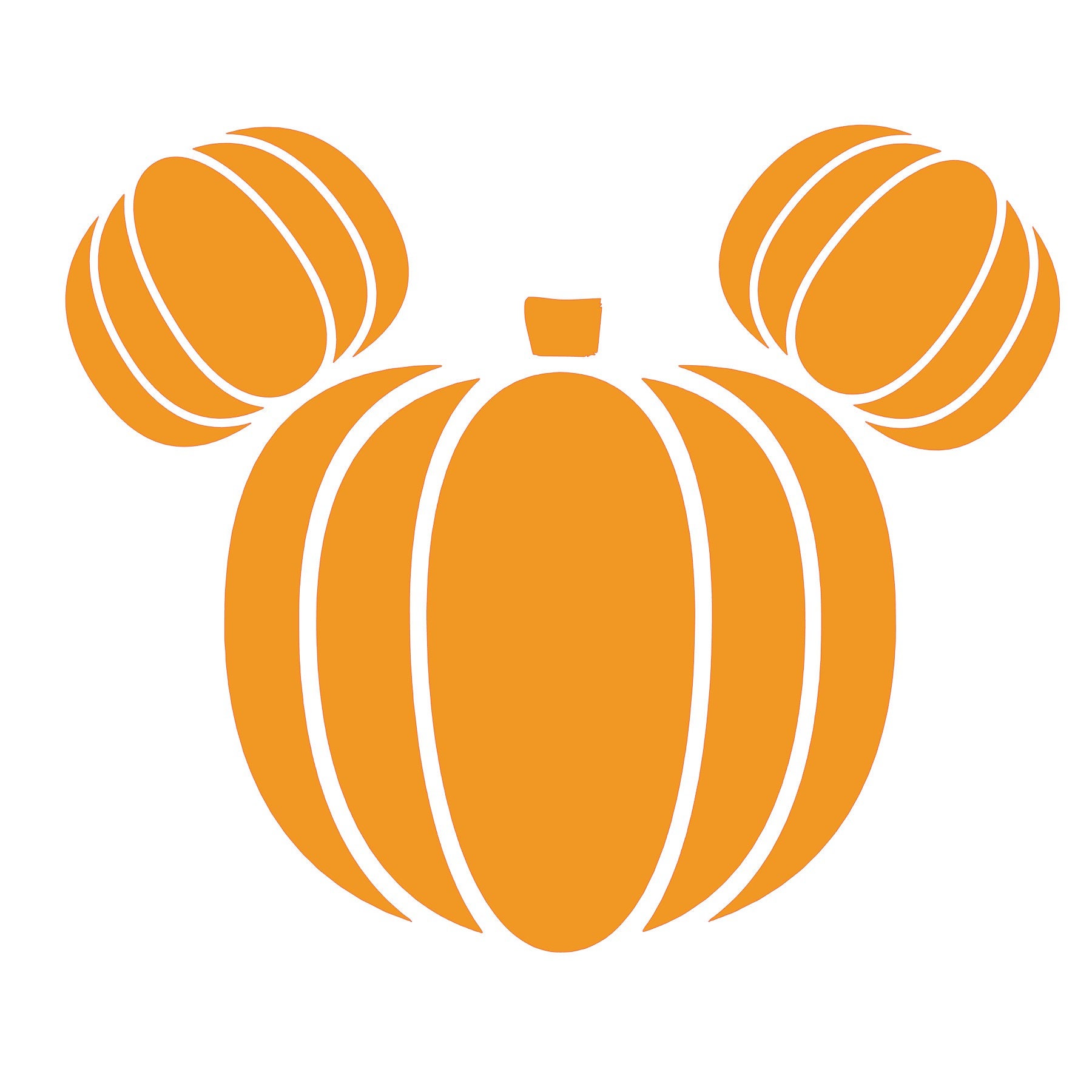 Mickey Pumpkin Head Svg Etsy