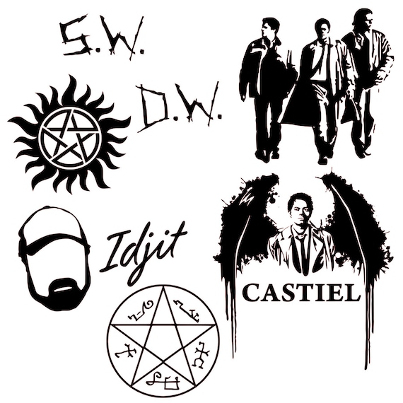 Download Supernatural Svg Bundle Etsy