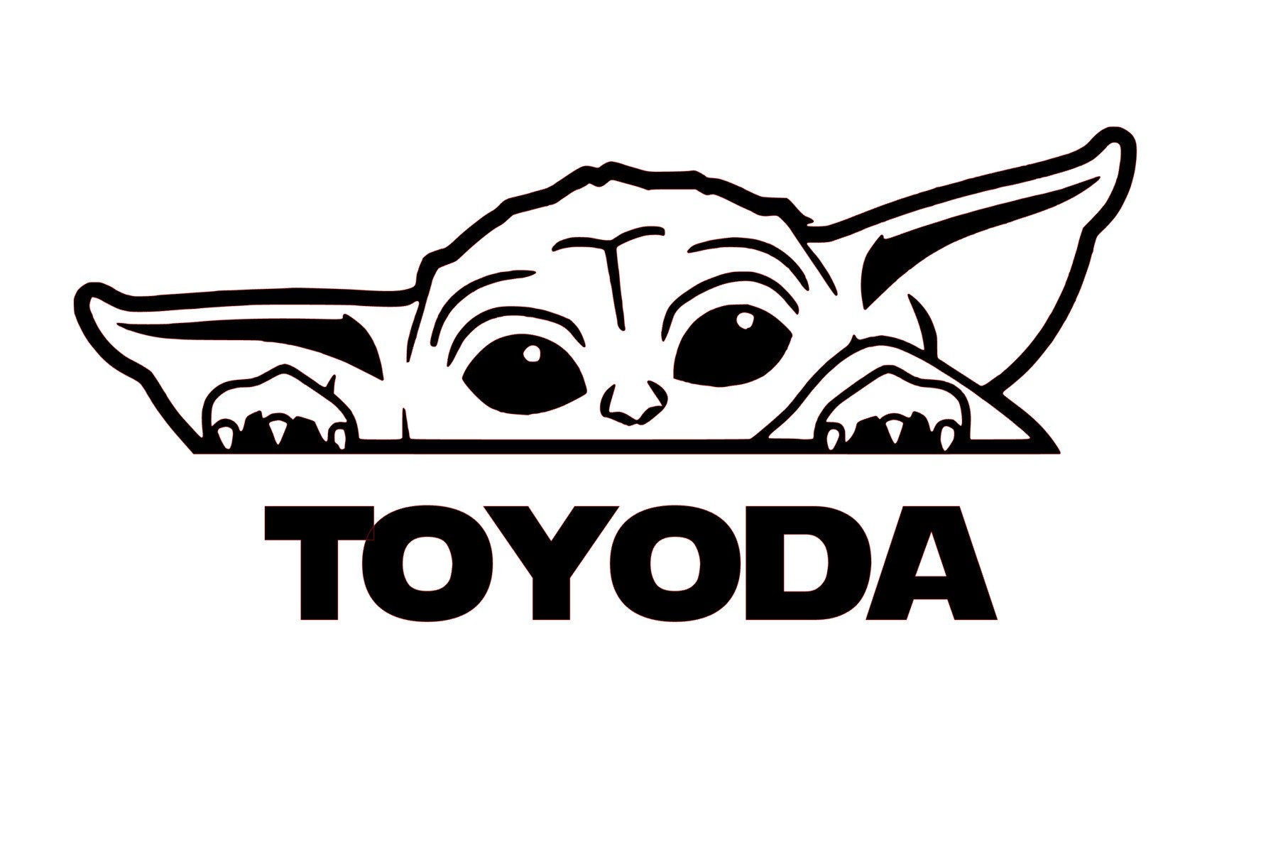 Toyoda sticker cheap