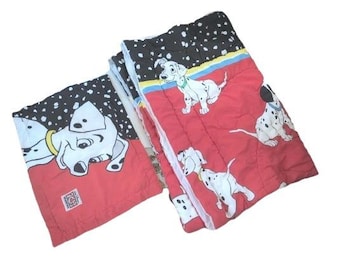 Vintage 101 Dalmatians Disney Twin Comforter & Pillow Sham Set DreamStyles