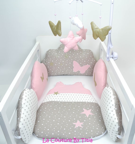 Tower Of Bed Cloud Cushions Handmade Taupe Pink Stars And Etsy Tower Of Bed Cloud Cushions Handmade Taupe Pink Stars And Etsy