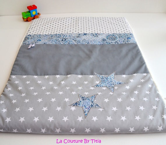 Couverture Plaid Bebe Personnalisable Fait Main Etoiles Gris Etsy Couverture Plaid Bebe Personnalisable Fait Main Etoiles Gris Etsy