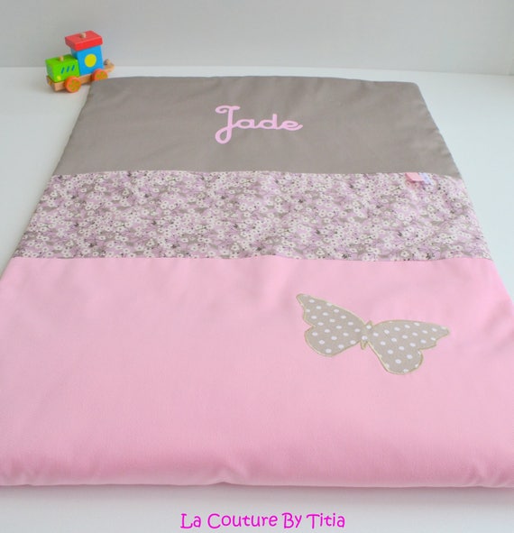 Couverture Plaid Bebe Personnalisable Fait Main Papillon Etsy Couverture Plaid Bebe Personnalisable Fait Main Papillon Etsy