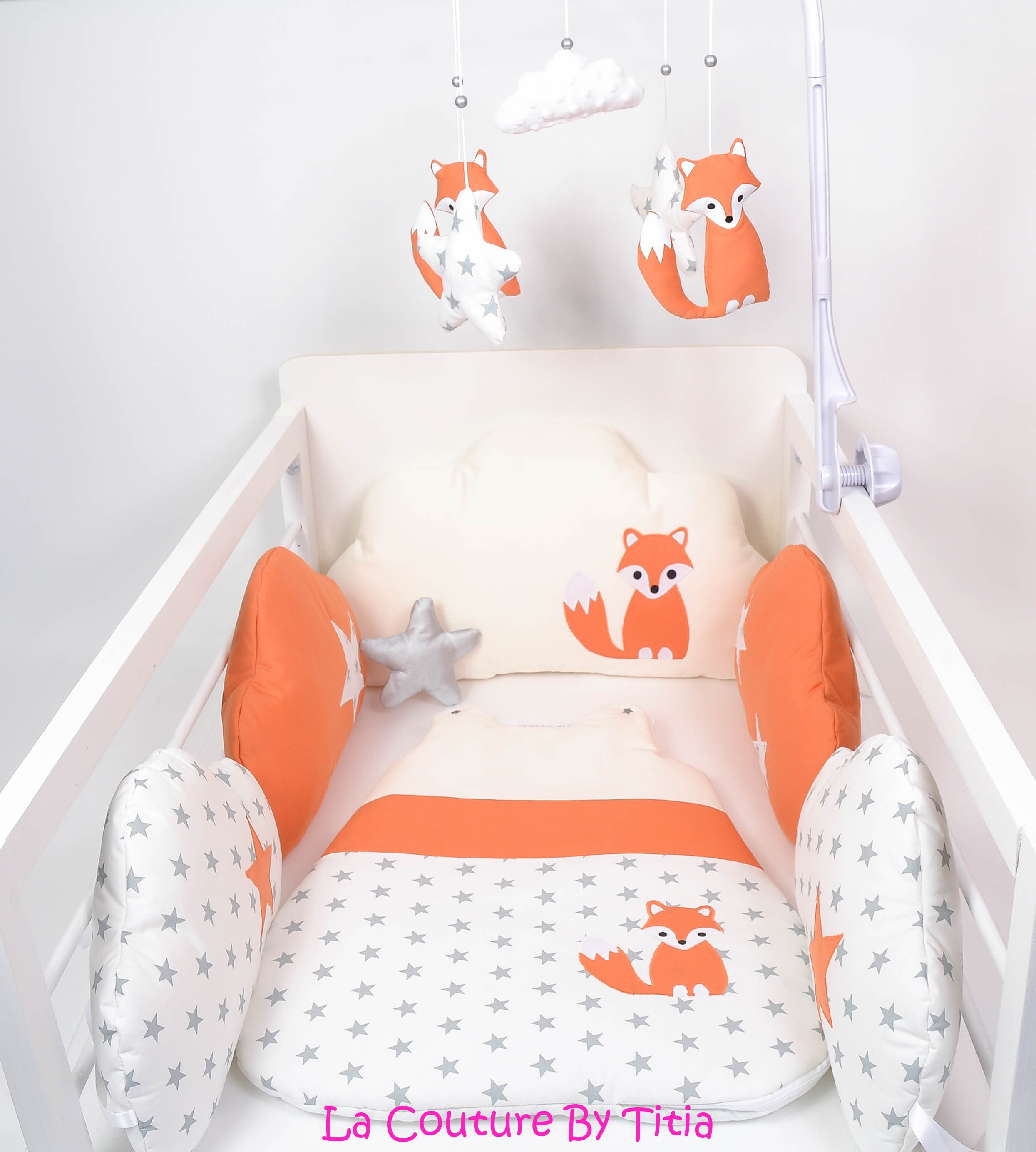 Tower Of Bed Cloud Cushions Made Main White Stars Gray Beige Etsy