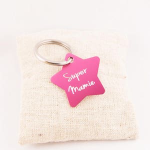 Ernsthafte Alu Color Keyring feiert Omas - Custom schweren Schlüsselanhänger