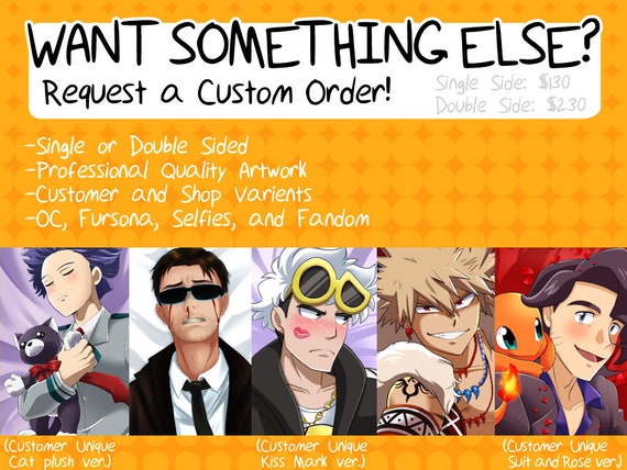 Dakimakura Miraculous Ladybug Chat Noir Marinette Adrien Art By Mono