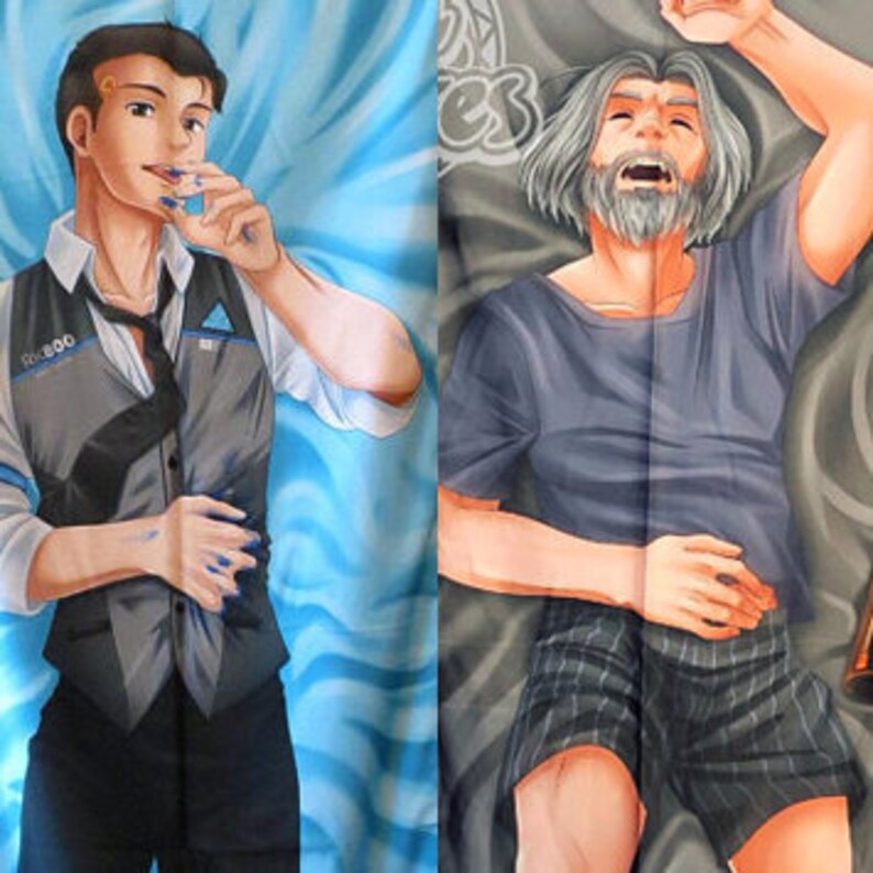 Detroit Become Human Connor Body Pillow
