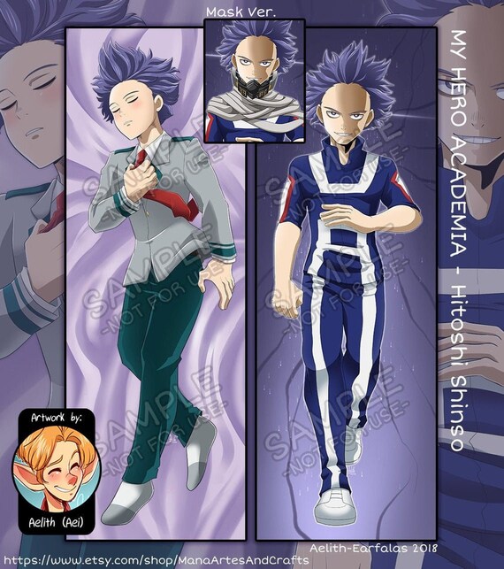 Hitoshi Shinso Double Sided Pillow Case Shop Body Pillow Case Cover UK | Body