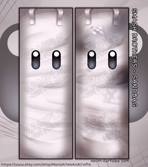SMASH BROS. Sandbag Double Sided Pillow Hamtaro Ham Hams Double Sided Pillow