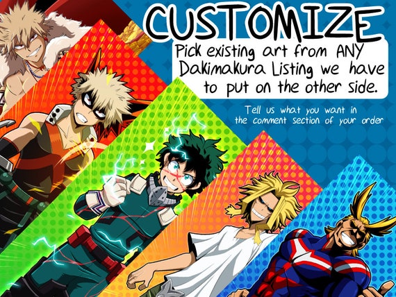 Dakimakura Miraculous Ladybug Chat Noir Marinette Adrien Art By Mono