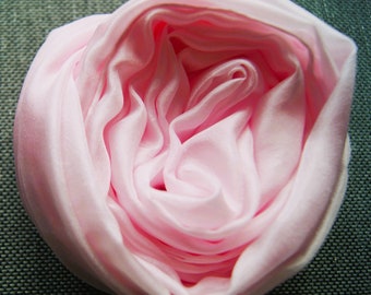 G R Ö S S E N W A H L  -  Seidenschal rosa in vielen Größen