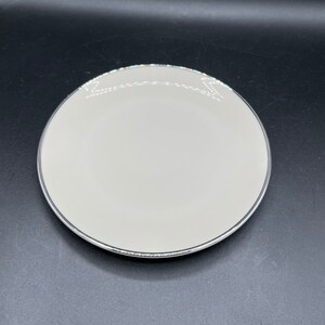 Franciscan Masterpiece China Ivory w/ Platinum Band - Bread Plate - Fine China!