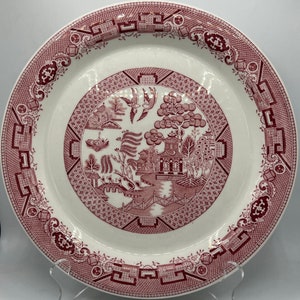 Red Willow by Jackson China Ltd. - Dinner Plate - Great Condition!