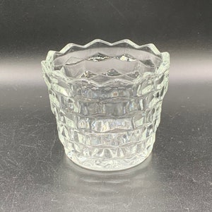 Vintage Fostoria American Clear Candy Dish - No Lid