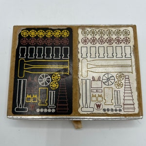Vintage Playing Cards - Art Deco - Black and White Movie Film!!  Play some Pinochle!!