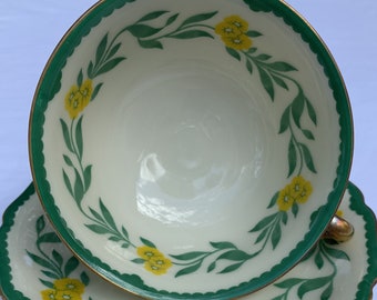 Black Knight China Daffodils - Cup and Saucers - Sold Individually