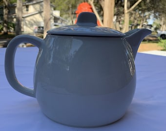 White Arabia Finland Ceramic Teapot