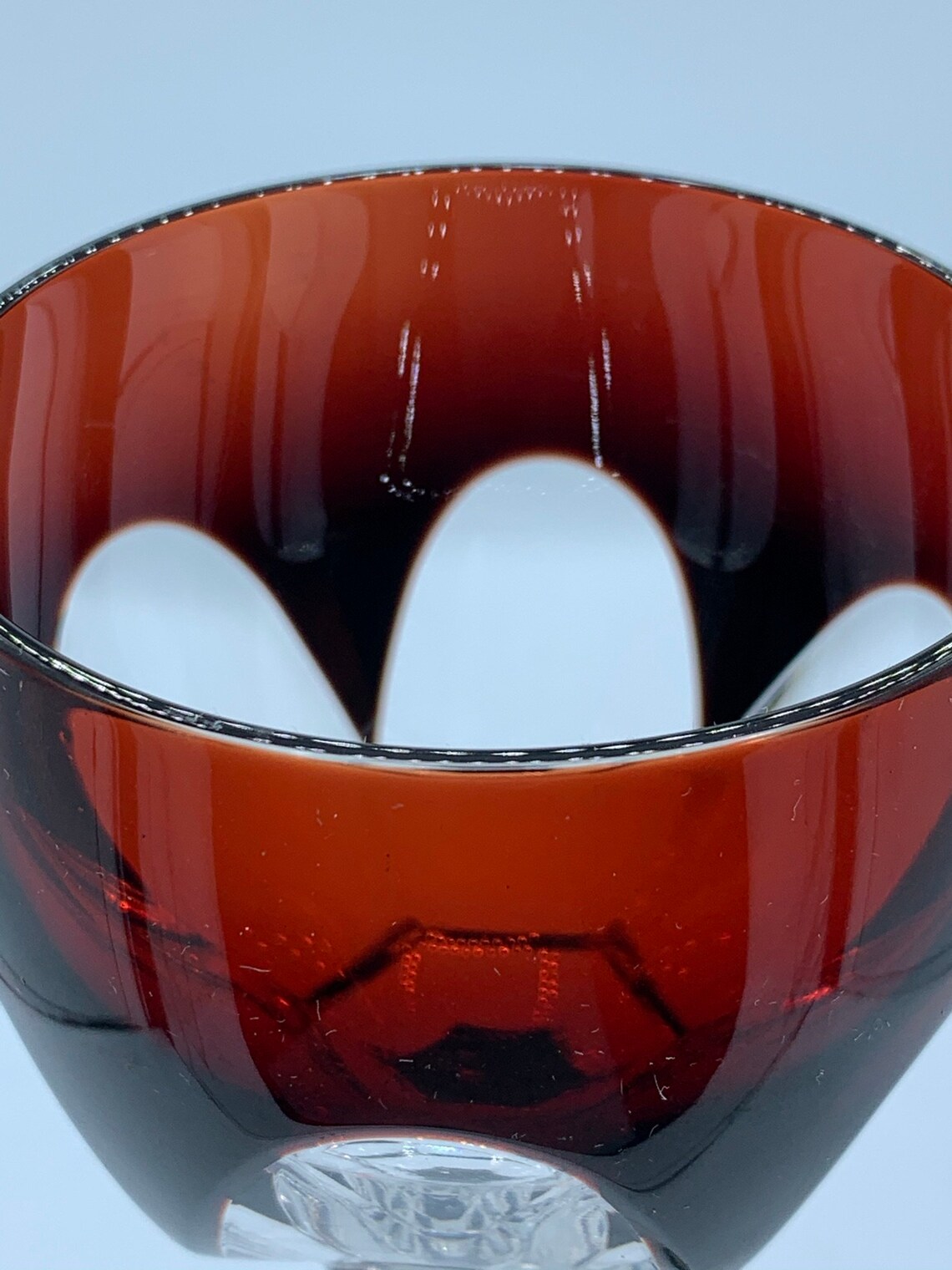 Nachtmann / Bleikristall lead Crystal Wine Glass Cut Glass Etsy