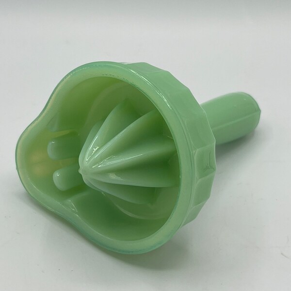 Mosser Glass Jade Green Handheld Juice Reamer - Jadeite - Make Some OJ!!