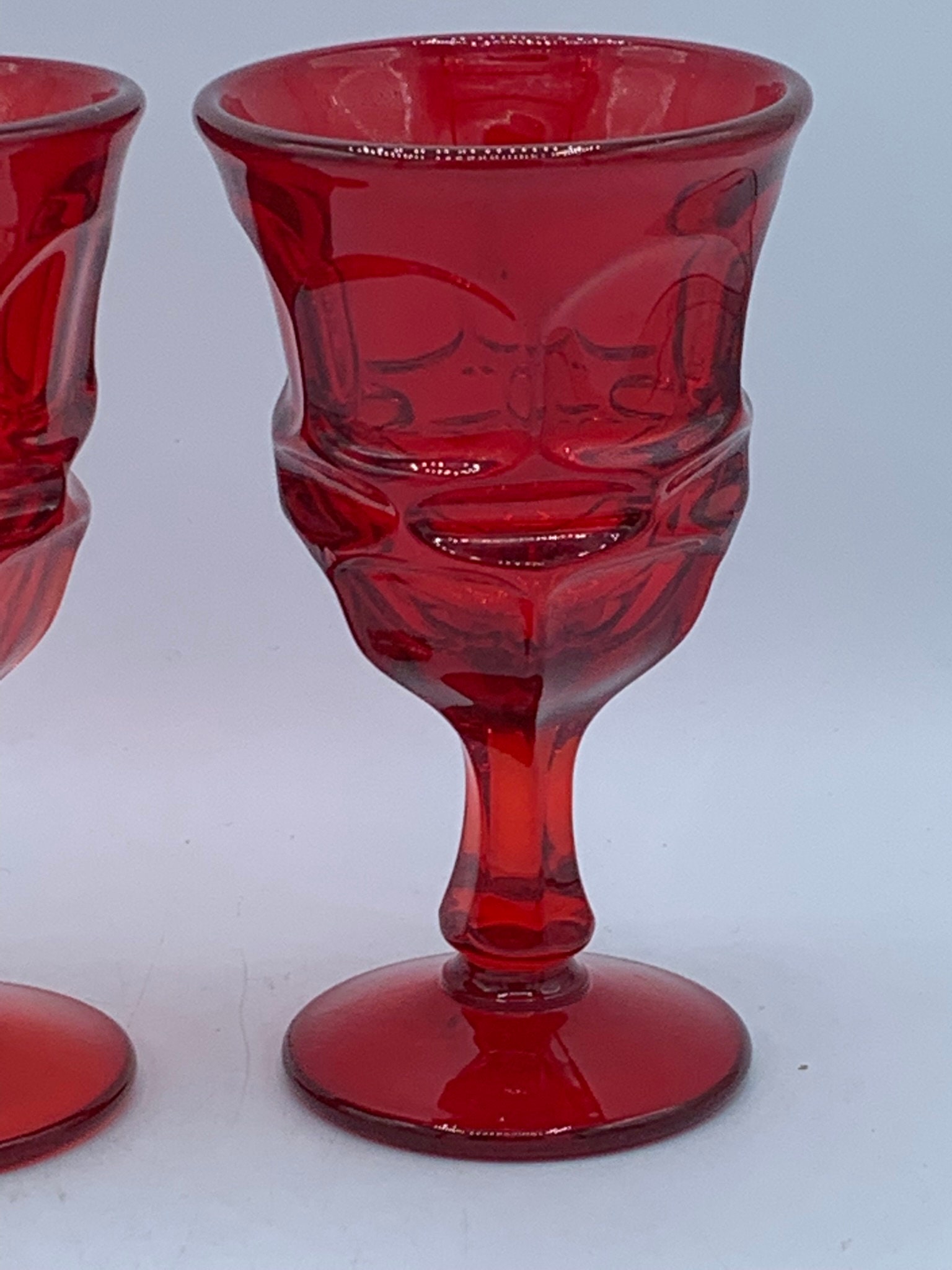 Early 21st Century Sagrada Red Wine Goblets- Set of 2