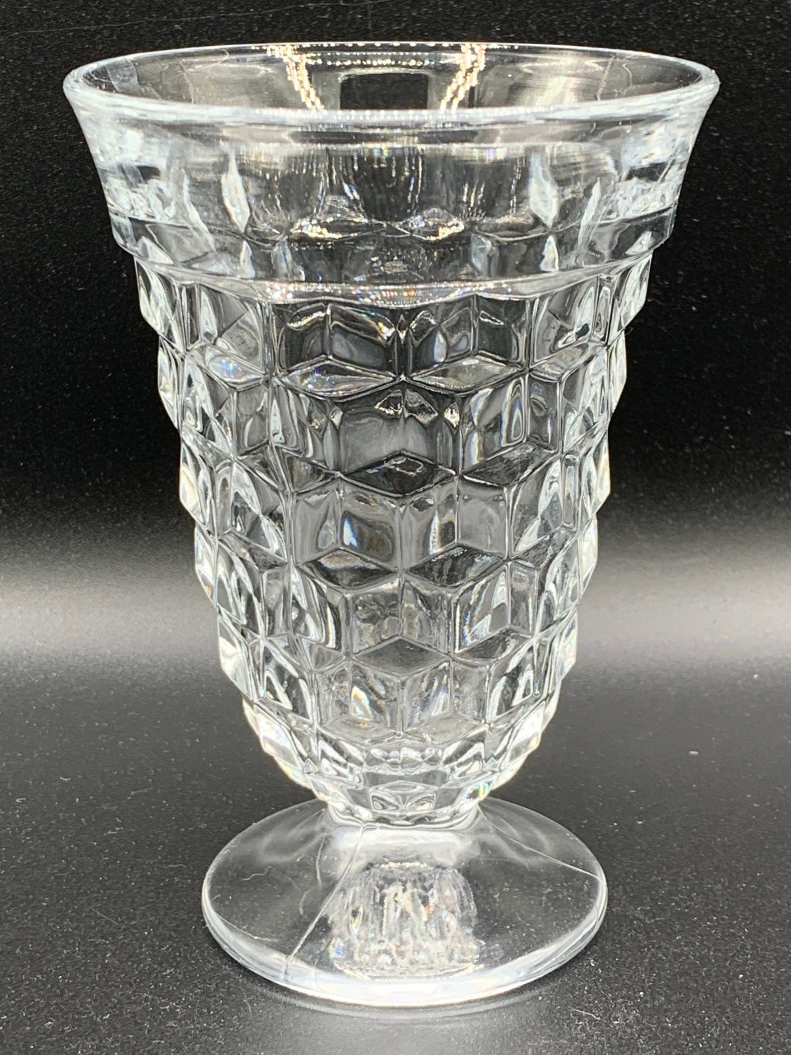 Fostoria American Footed Iced Tea Glass so Versatile so Etsy