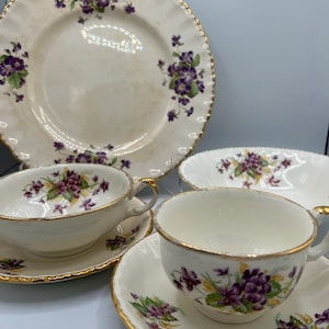 Vintage Johnson Brothers Devonshire Dinnerware: Brown Multicolor Swirl Edge, Sold Individually