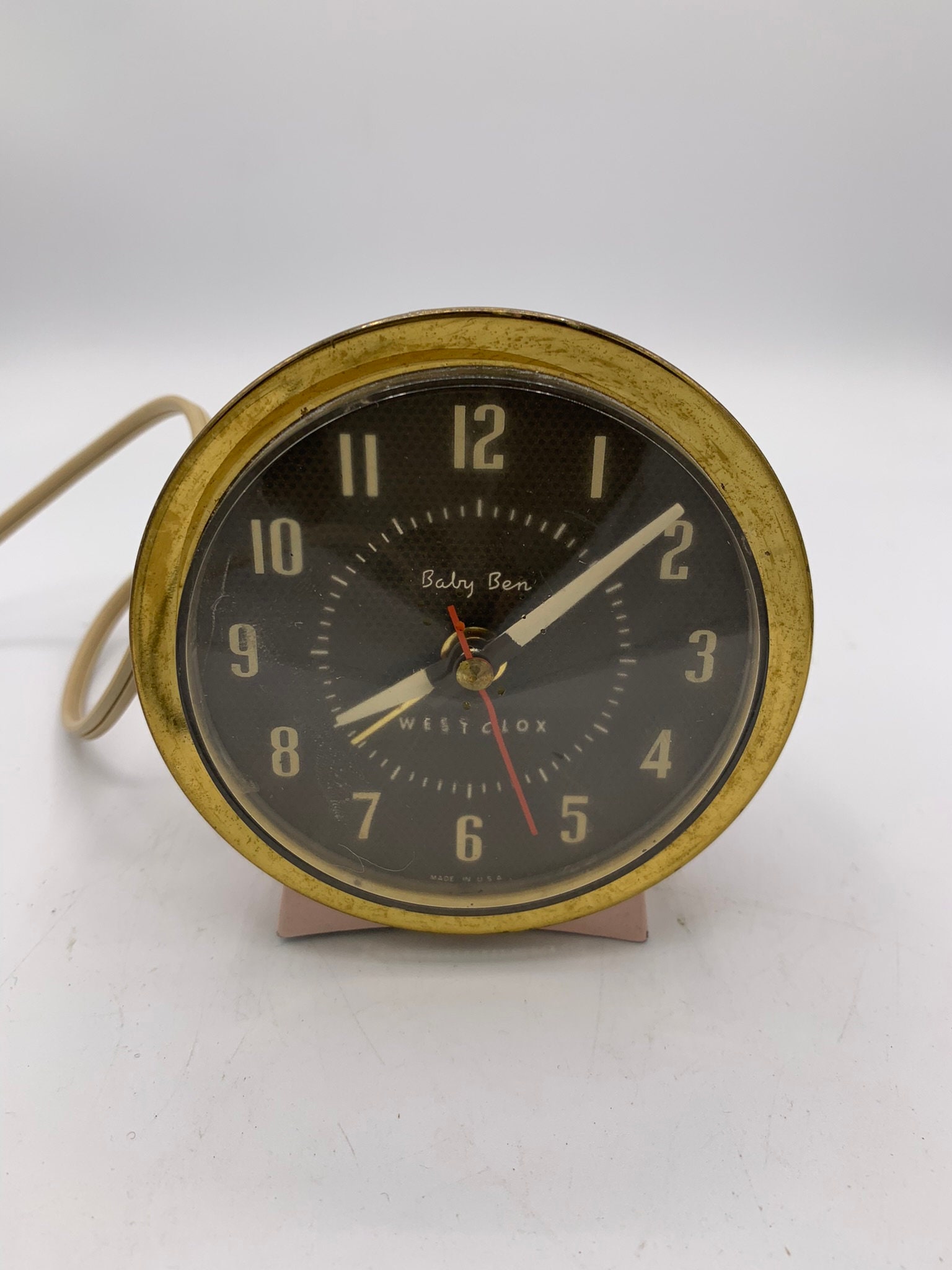 Home & Living Clocks Vintage Baby Ben Alarm Clock green functional Home