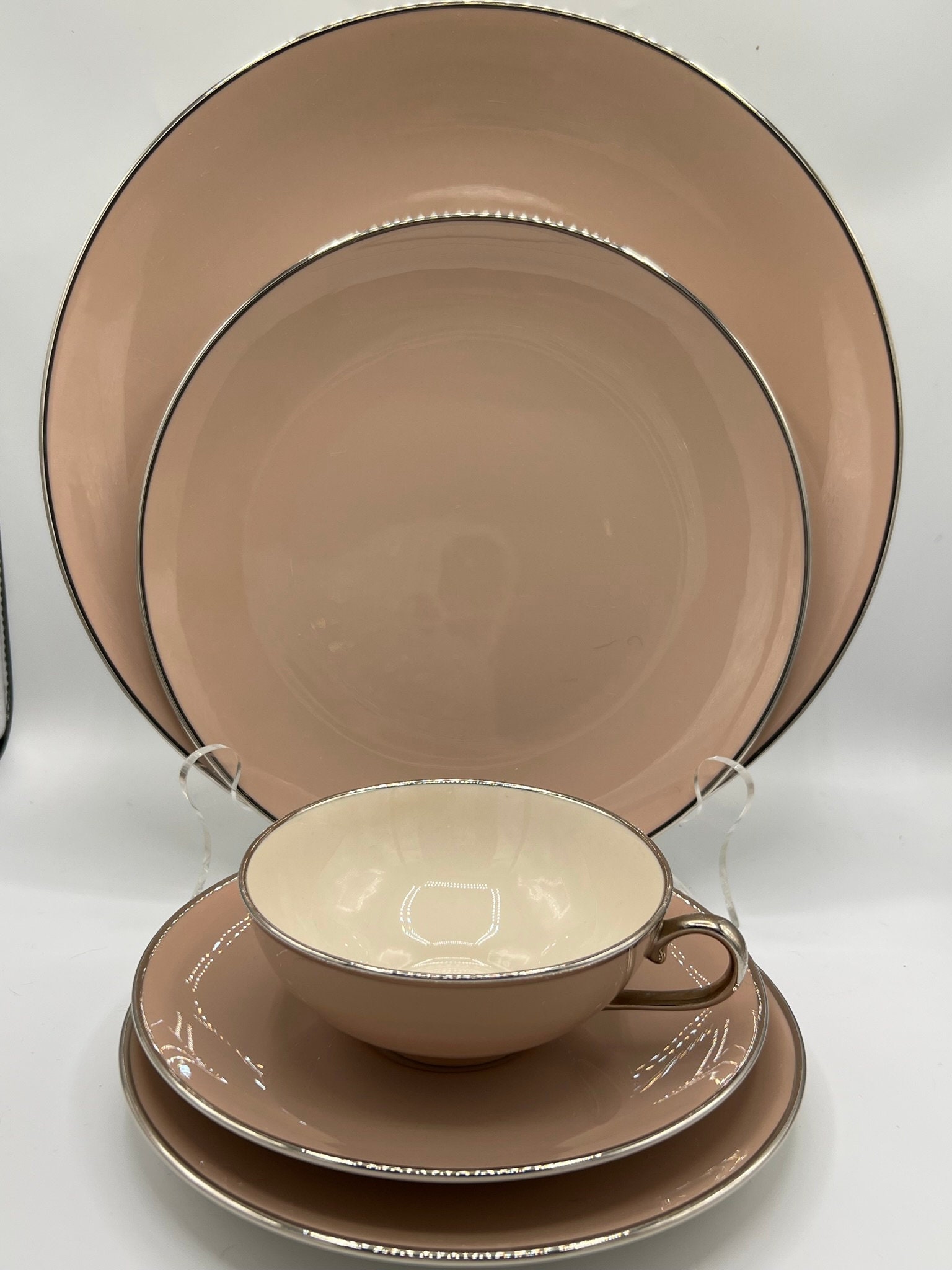 Franciscan Sandalwood W/ Platinum Trim Fine China! Various