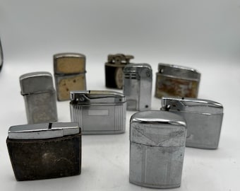 vintage cigarette lighters for sale 1930s Ronson Princess Green & Gold Leather Lighter — Elegant :: Selling & repairing high-end and lighters since 1957! – S.T. Dupont, Whether you are a collector of lighters or interested in design Vintage Collection Of Assorted Cigarette