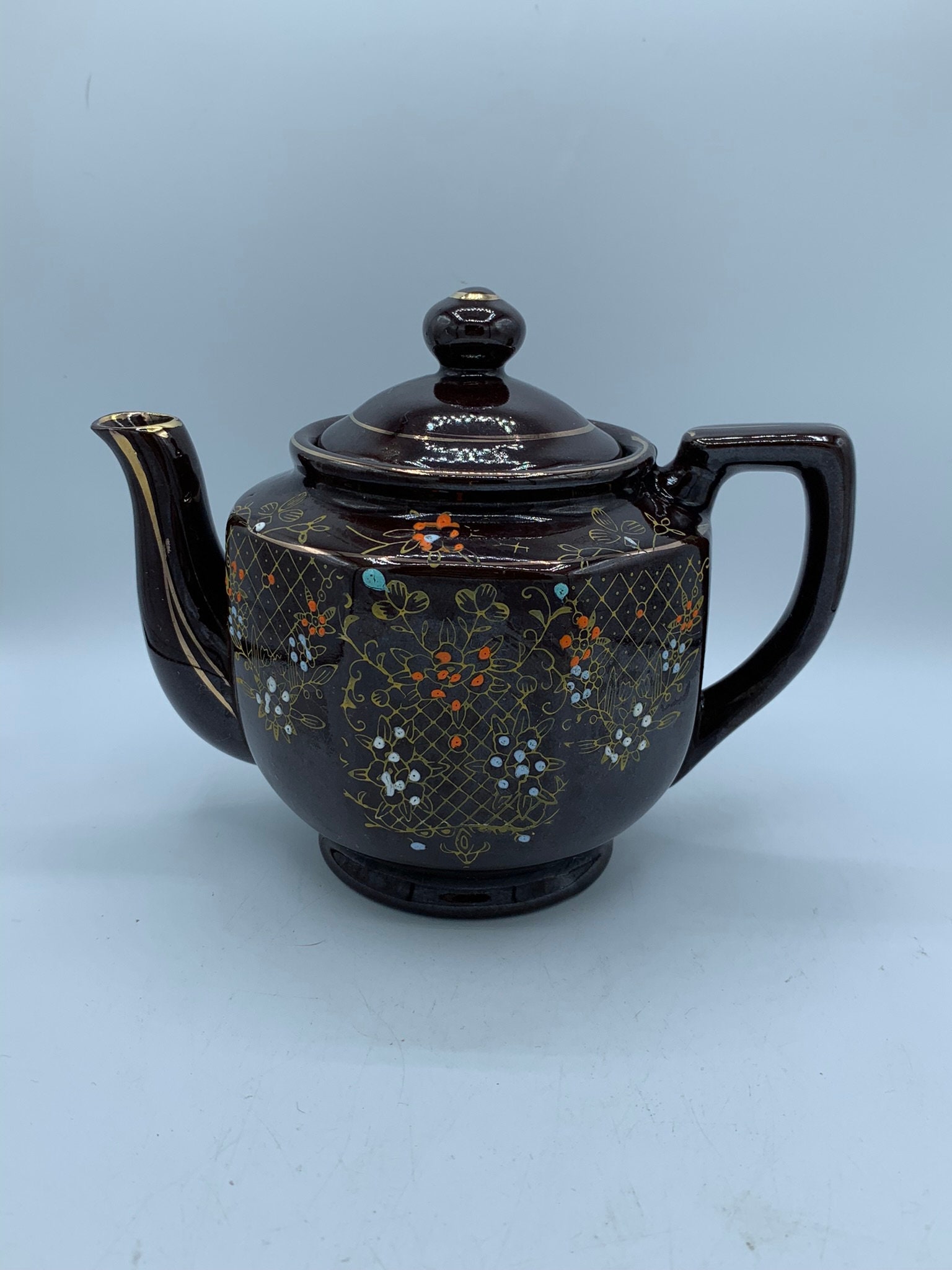 1940s Vintage Japanese Moriage Teapot - GREAT Condition!! - Etsy