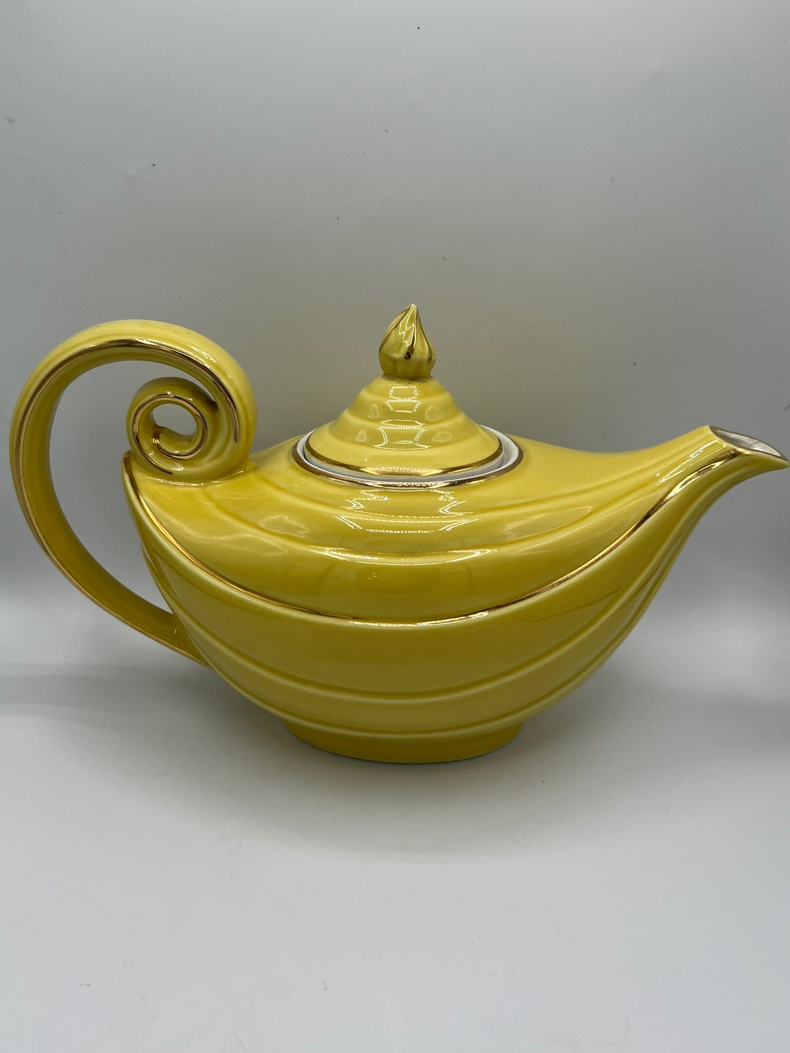 ヴィンテージ アラジンのポット/ピッチャーは美しく手描きされています ヴィンテージ アラジンのポット/ピッチャーは美しく手描きされています