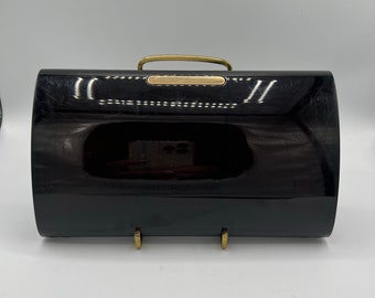 Vintage Acrylic Purse with Gold Accents
