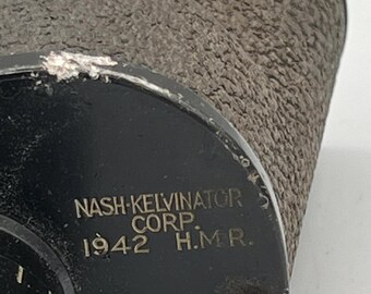 Vintage 1942 Nash Kelvinator A Refrigerator & Automobile Go To War WW II ad