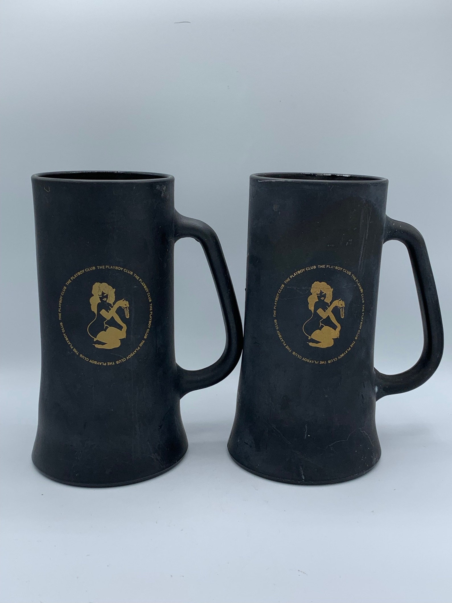 Vintage Playboy Club Beer Mugs Set of 2 Authentic and Etsy