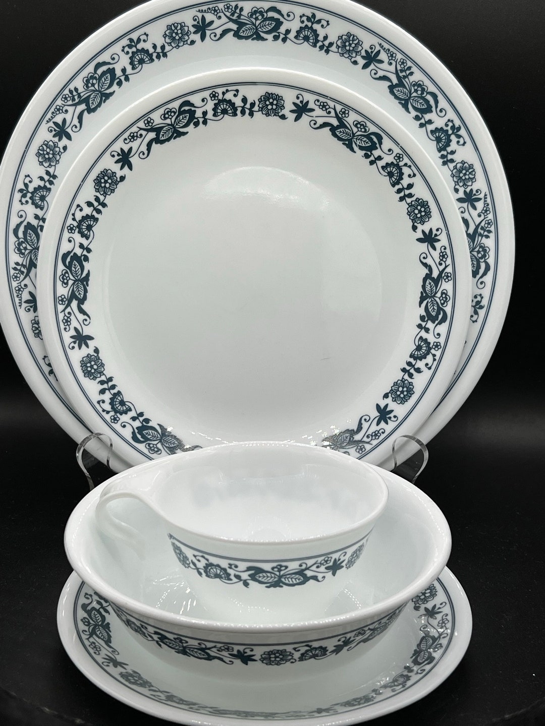 Corelle blue pattern sales