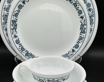 Vintage Corelle Old Town Blue Dishes: Blue Onion Pattern, Sold Individually